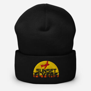 Sunset Flyers Cuffed Beanie