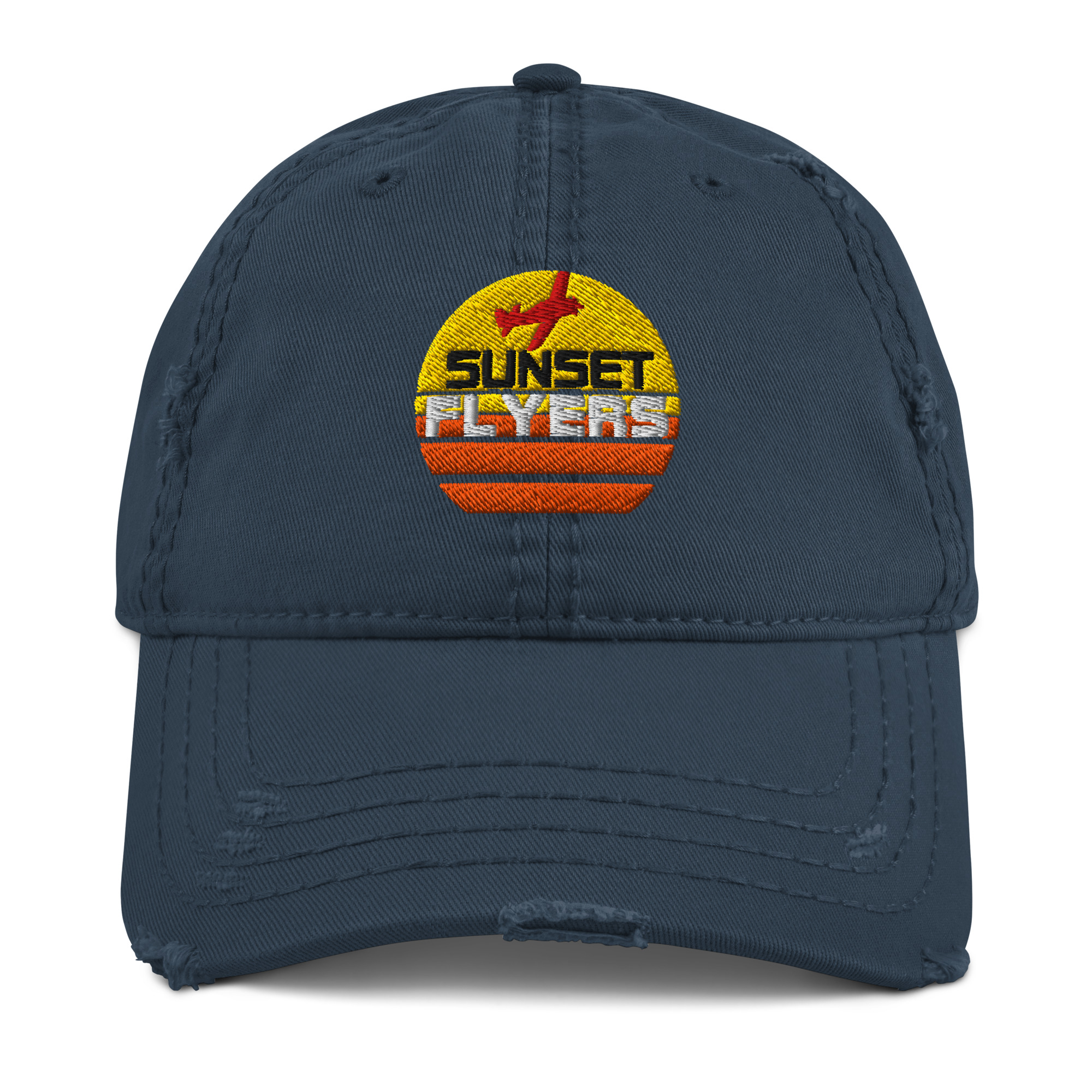 Sunset Flyers Distressed Hat