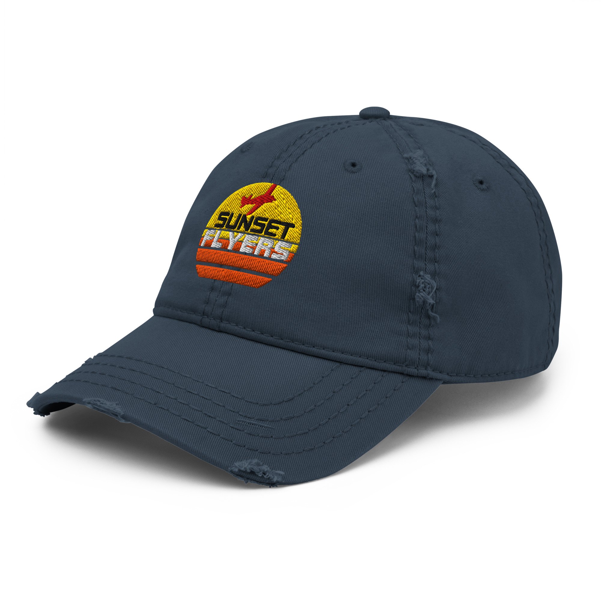 Sunset Flyers Distressed Hat - Image 2