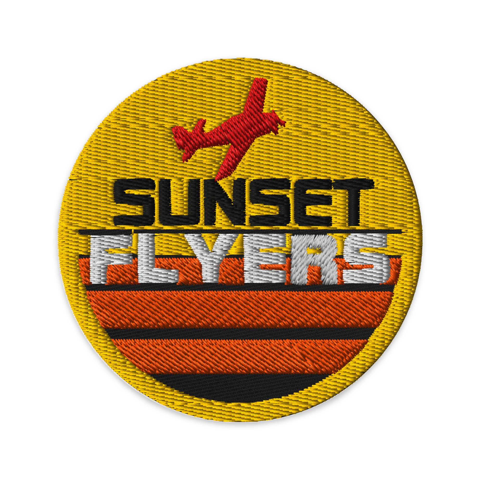 Sunset Flyers Embroidered patch